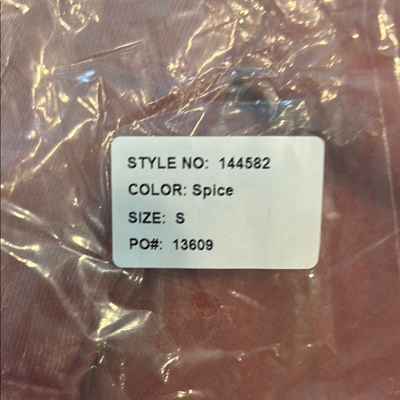 Rust Orange Button-Up Shirt - Picture 5 of 5